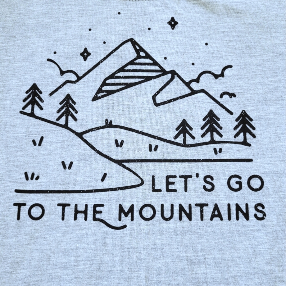 Sierra Designs "Let's Go To The Mountains"⛰️ Graphic Tee👕 - NWT - Picture 4 of 12